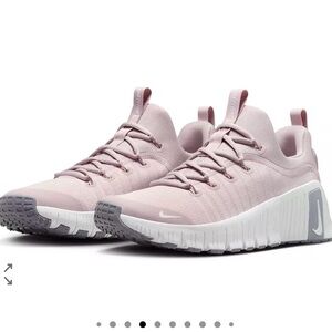 Nike Women's Free Metcon 6 Sneakers - Phanton/White